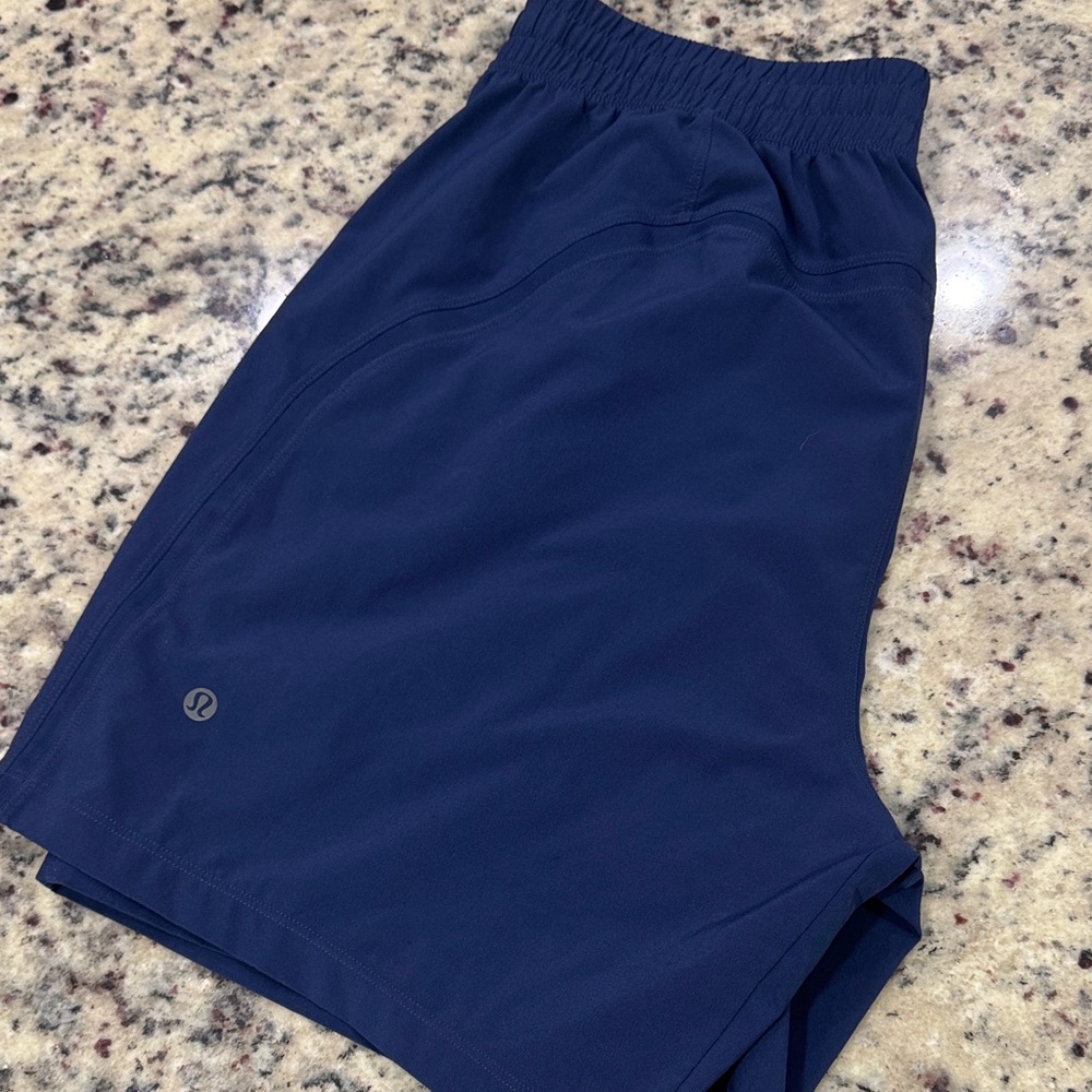 Lululemon athletica Navy Blue Men's Athletic Shorts